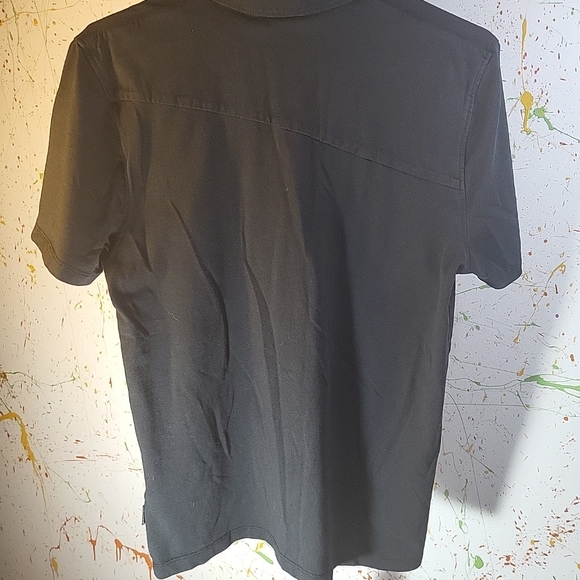 Volcom Black Polo Shirt Men Size M - Picture 4 of 4